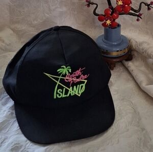 NEW - 1980s VINTAGE South Padre Island Texas Snapback Cap - VERY RARE